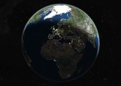 Globe Centered on Europe and Africa by Unknown